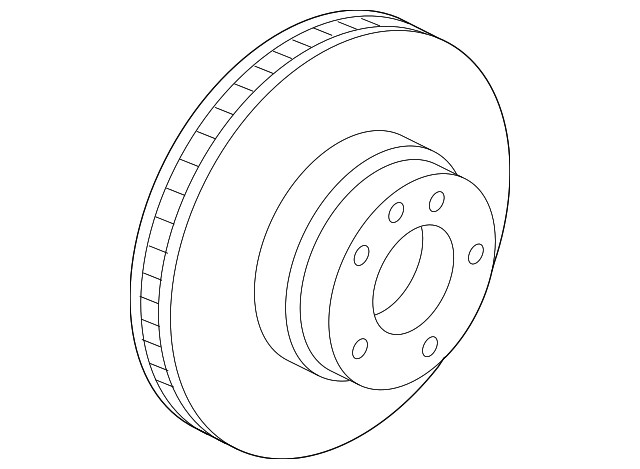 Genuine Land-Rover Rotor LR189032