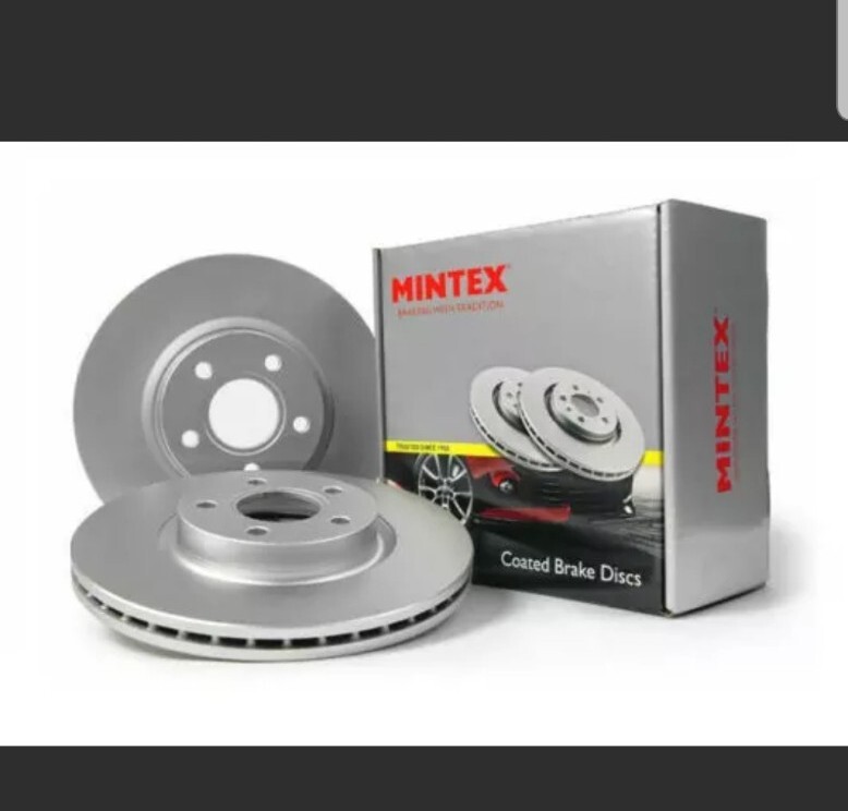 Rear Brake Discs Set L/R Fits TOYOTA Mintex MDC2018C