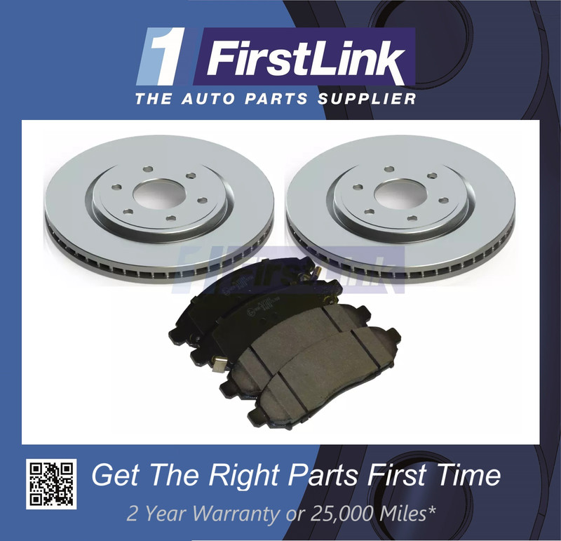 Nissan Front Brake Disc Pads Pathfinder 2.5 4.0 ATV SUV 2005 – 2015 16″ Wheels