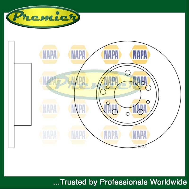 Premier Front Brake Disc Fits Talbot Express 1981-1994 + Other Models