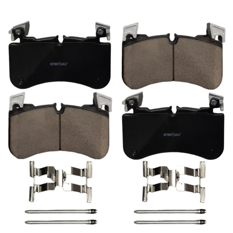 Front & Rear Disc Brake Rotors Ceramic Brake Pads Kit for Land Rover Discovery gallery