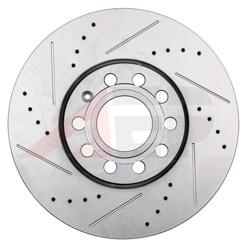 2 * Front Drilled Brake Rotors Disc For 1992 1993 1994 Audi 100 2WD Quattro gallery