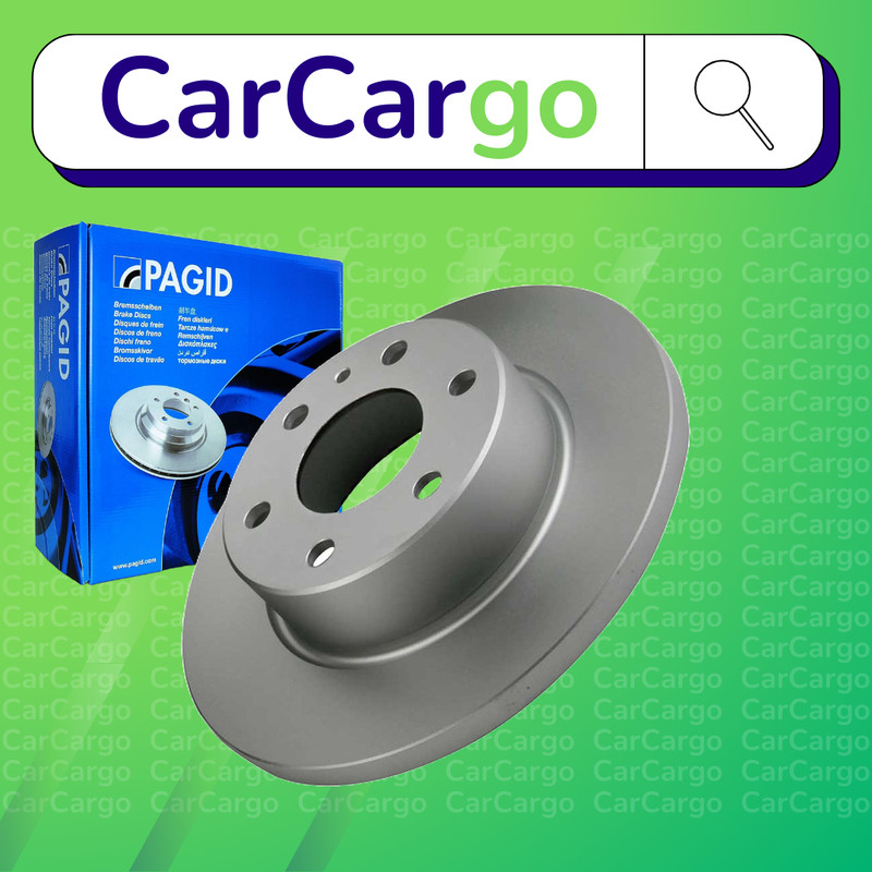 Pagid Solid Rear Brake Discs Daily 33 S 11, 35 S 11, 35 C 11 2014-2021 296 mm