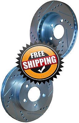 Cadillac Seville 77 78 79 Drill Slot Brake Rotors REAR