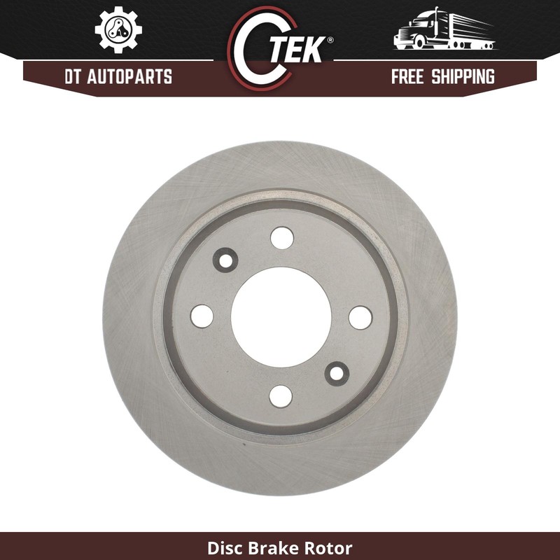 For 1987-1993 Saab 900 | Centric Rear Disc Brake Rotor | Solid | Free Shipping