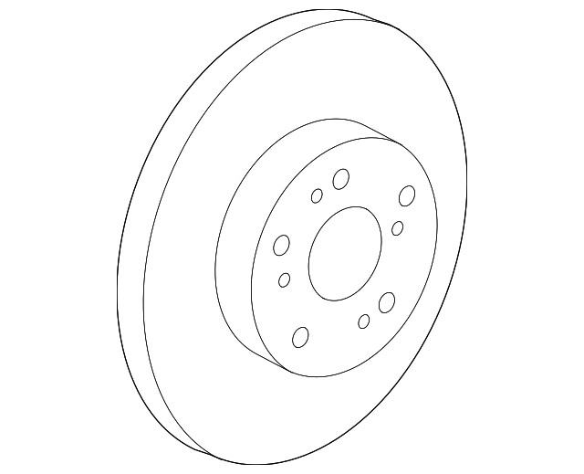 Genuine Honda Disc Brake Rotor 45251-T0G-A00 gallery