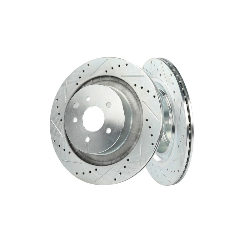 4-Wheel Set Brake Discs Front & Rear RWD Coupe Sedan for Nissan Z 370Z Q60 G37 gallery