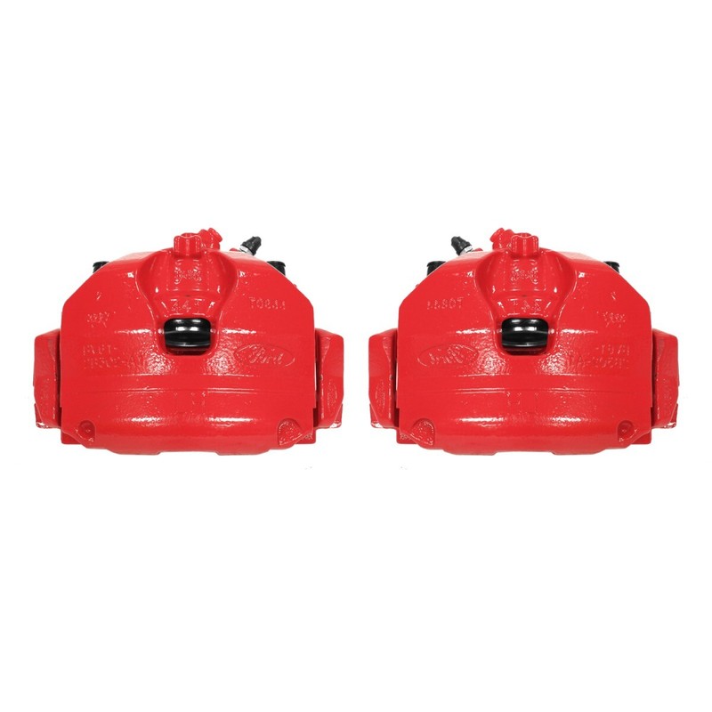 KC7147 Powerstop Brake Kit With Calipers 2-Wheel Set Front for Ford Focus MKC gallery