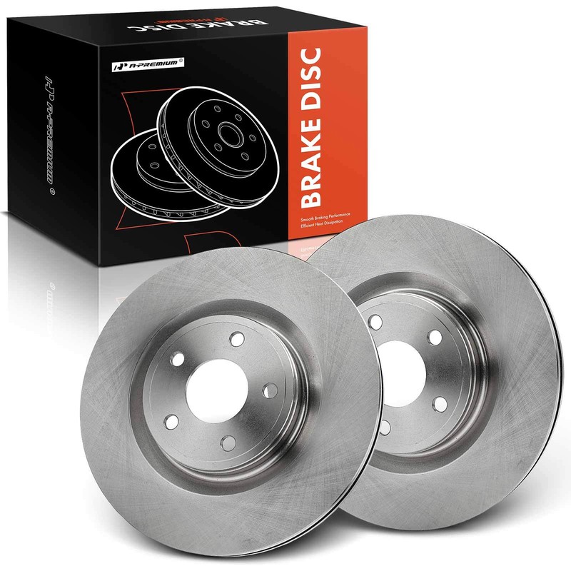 A-Premium Front Disc Brake Rotors for Chevrolet HHR 2009 2010 Cobalt 2008-2010