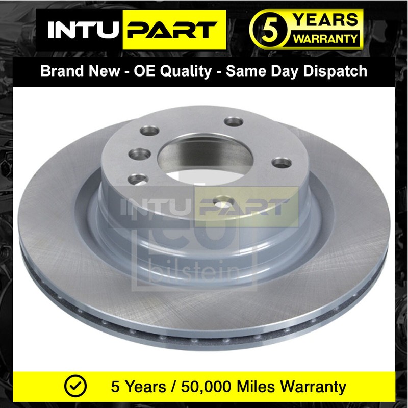 Fits BMW 3 Series 1 2 4 IntuPart Rear Brake Discs 34216792227