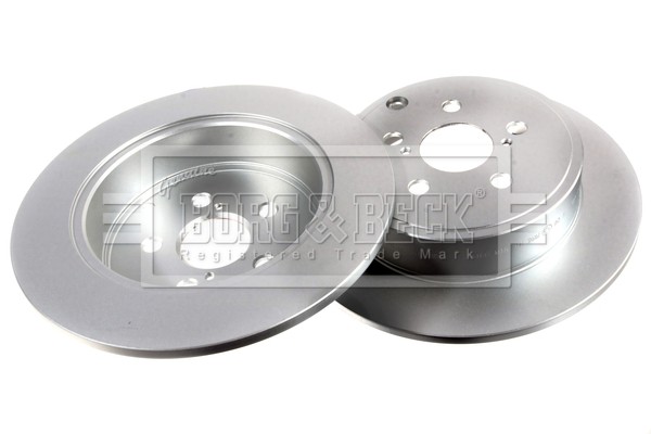 2x Brake Discs Pair Solid Rear 280mm BBD4460 Borg & Beck Set 4243105030 Quality gallery