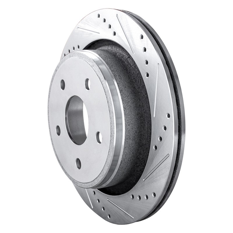 6-Lug Front & Rear Drilled Slotted Rotors Brake Pads for 2012 2013-20 Ford F-150 gallery