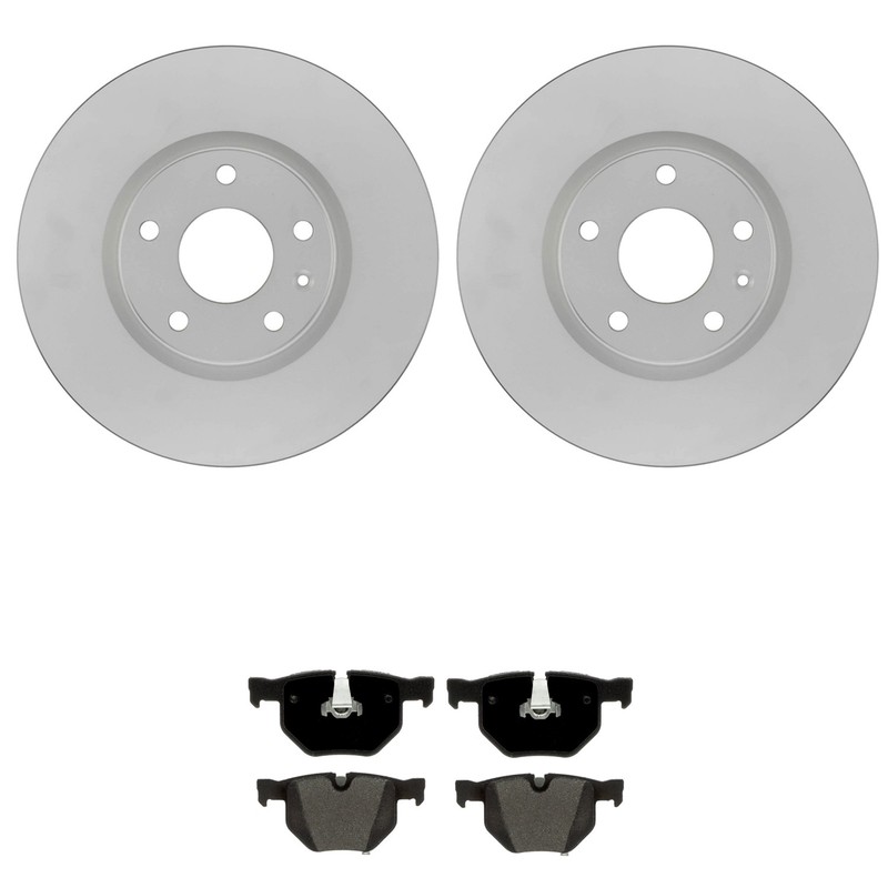 Bosch Rear Disc Brake Rotor Kit For BMW
