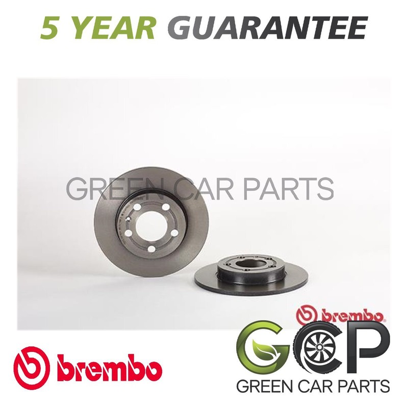 Brembo Rear Brake Discs Fits Audi TT 1998-2006 VW Golf 1998-2006 1J0615601D