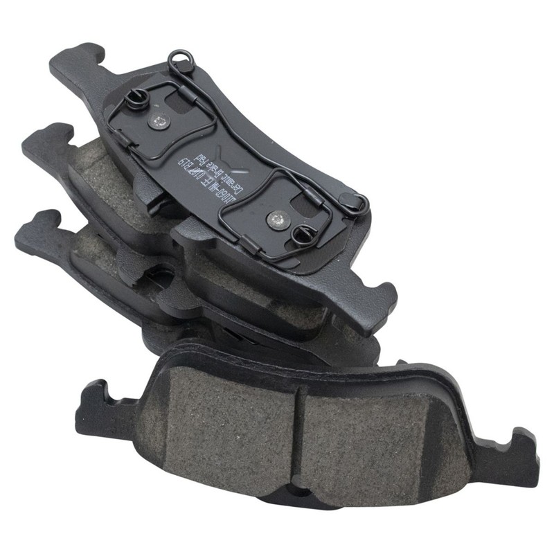 TRQ Rear Brake Pad & Rotor Kit Brake Rotor For 2007-2008 Mini Cooper gallery