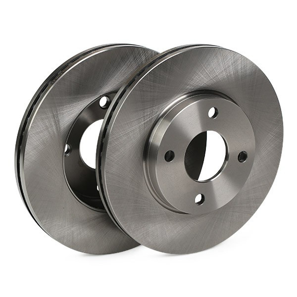 Mintex MDC2811C Front Brake Disc Set 262mm for Ford Fiesta Mk7 Hatchback 2095058
