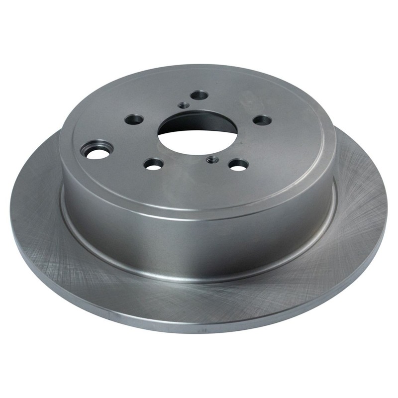 TRQ Rear Premium Posi Ceramic Brake Pad & Rotor Kit Left & Right w/Chemicals gallery