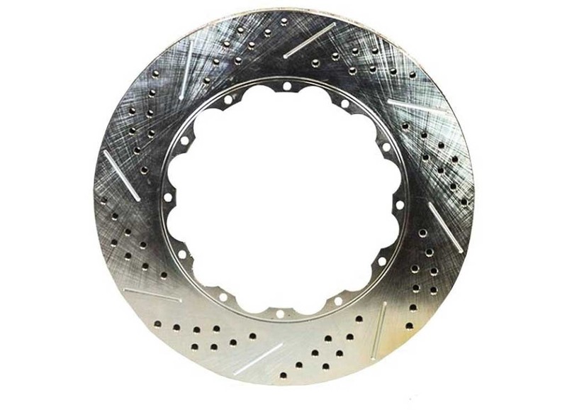 Baer 6920222 Rotor Rings 14″x1.150″ 12×8.50″ Right Slotted/Drilled Zinc Plated