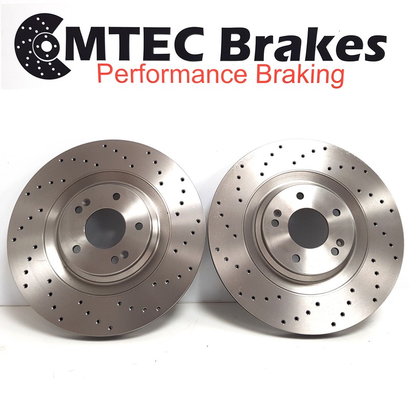 Front Brake Rotors For Hyundai i30N Hatch 2.0 Performance 17-Drilled 345mm