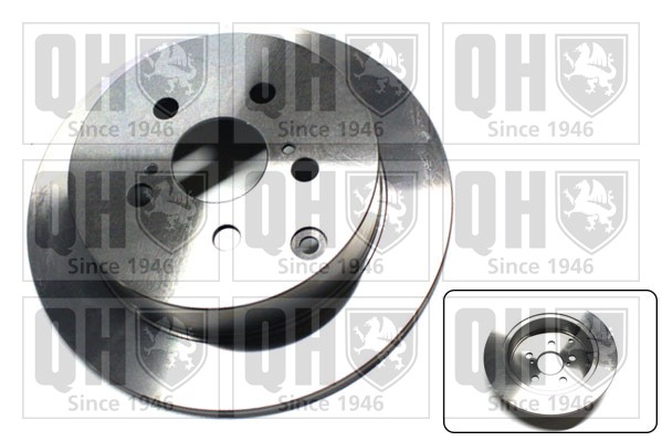 2x Brake Discs Pair Solid fits TOYOTA PRIUS NHW20 1.5 Rear 03 to 09 1NZ-FXE Set gallery