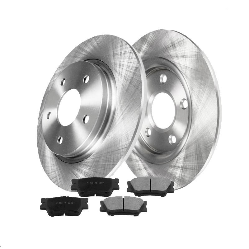 Rear Disc Rotors and Brake Pads Kits For Toyota Avalon Camry Lexus Es350 5 Lugs