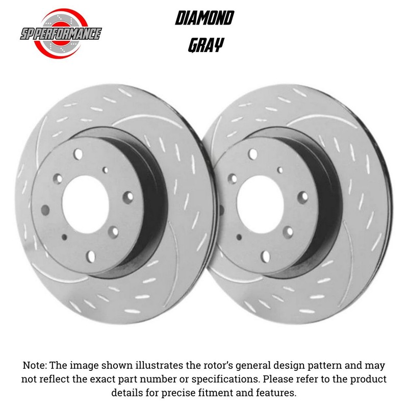 SP Performance Disc Brake Rotor Set Front For 1979-1980 Pontiac Grand Am gallery