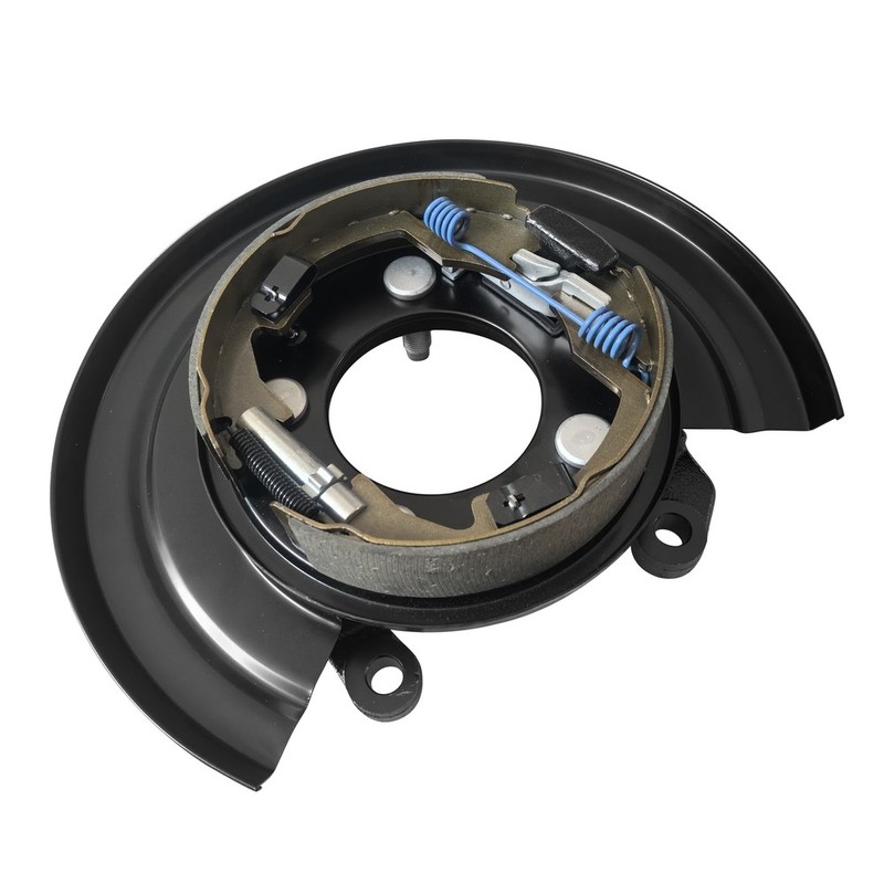 Rear Left & Right Loaded Brake Backing Plate For 2005-2012 Ford F250 F350 F450 gallery