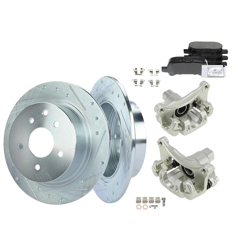 Brake Kit With Calipers 2-Wheel Set Rear for Toyota Avalon 2000-2004