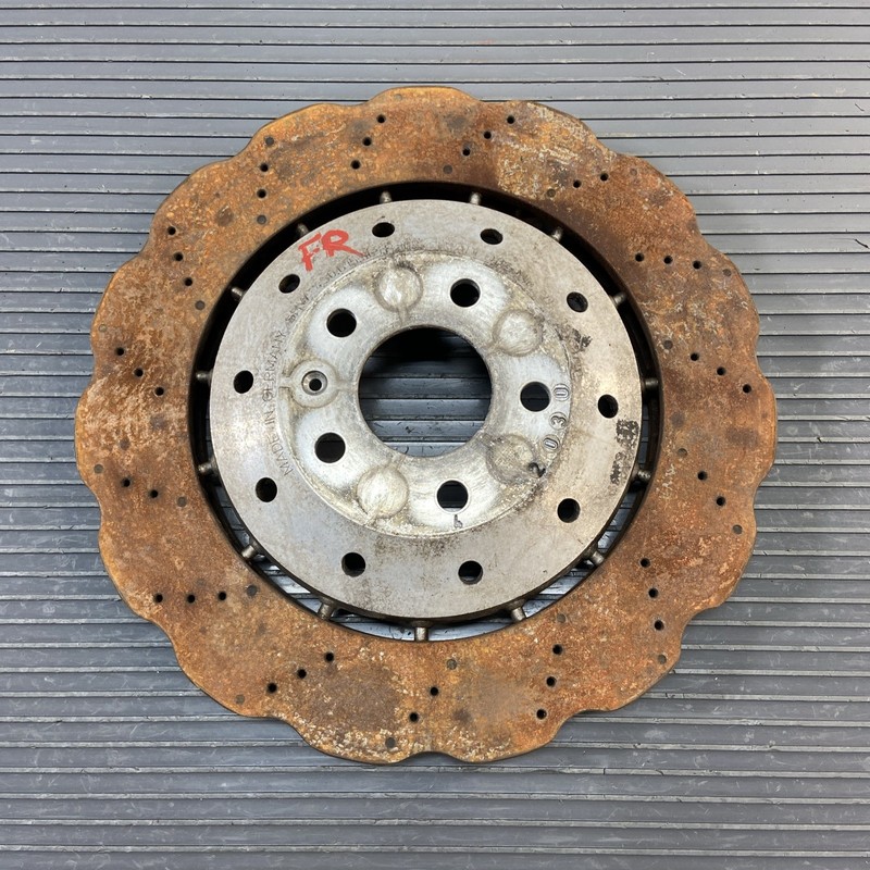 2014-2023 Audi R8 4S Front Left & Right Brake Rotor Disc 18k Miles 365X34mm OEM gallery