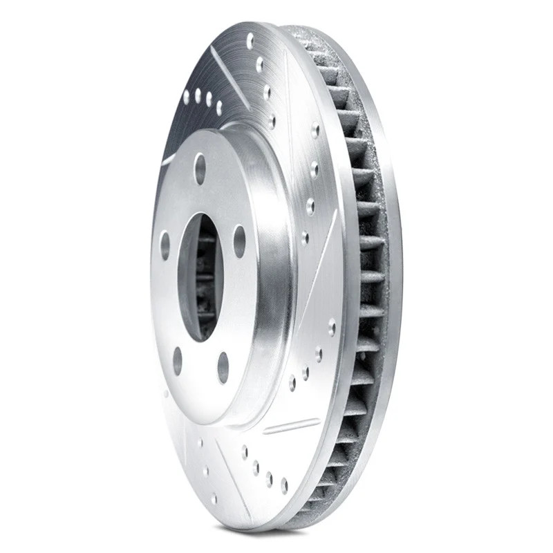 For Toyota Land Cruiser 76-80 Brake Rotor DFC Premium Drilled & Slotted Front gallery