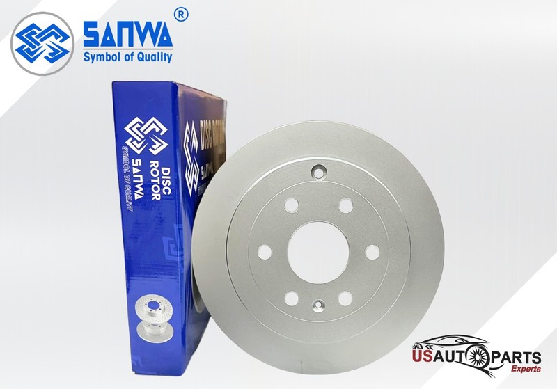 REAR BRAKE ROTOR VENTED & GEOMET COATED 331 mm FOR BUICK ENCLAVE 2007-2017 gallery