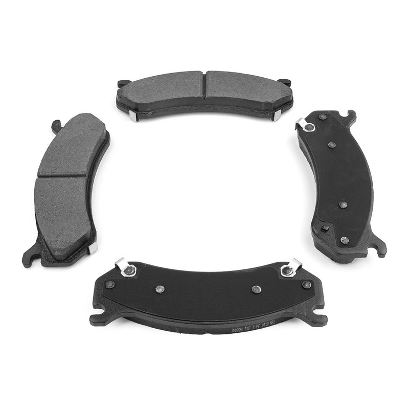 Rear Disc Rotors Ceramic Brake Pads Kit for Chevrolet Suburban 2500 2000-2007 gallery