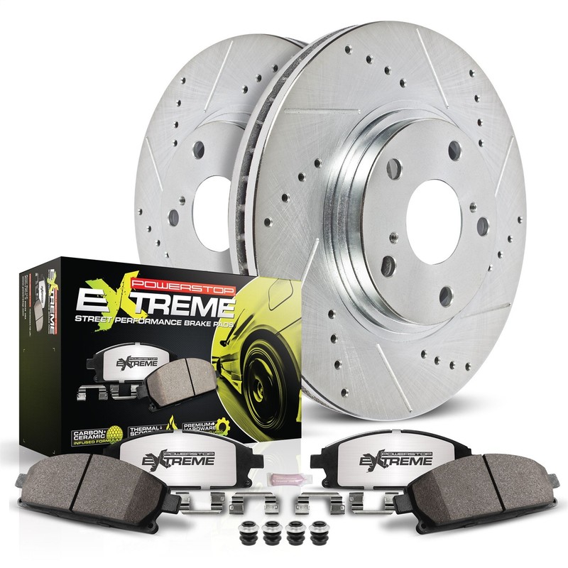 Powerstop K886-26 Disc Brake Kit For 00-05 Audi A6 Quattro Allroad Quattro S4 gallery