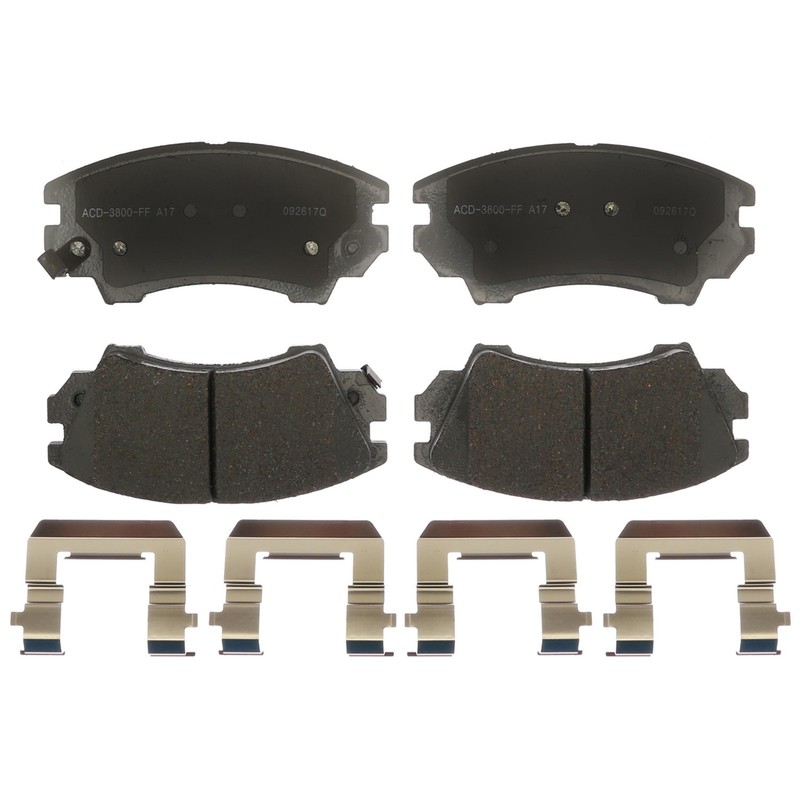 ACDelco Disc Brake Pads and Rotors Kit Front Rear For 2016 Buick LaCrosse gallery