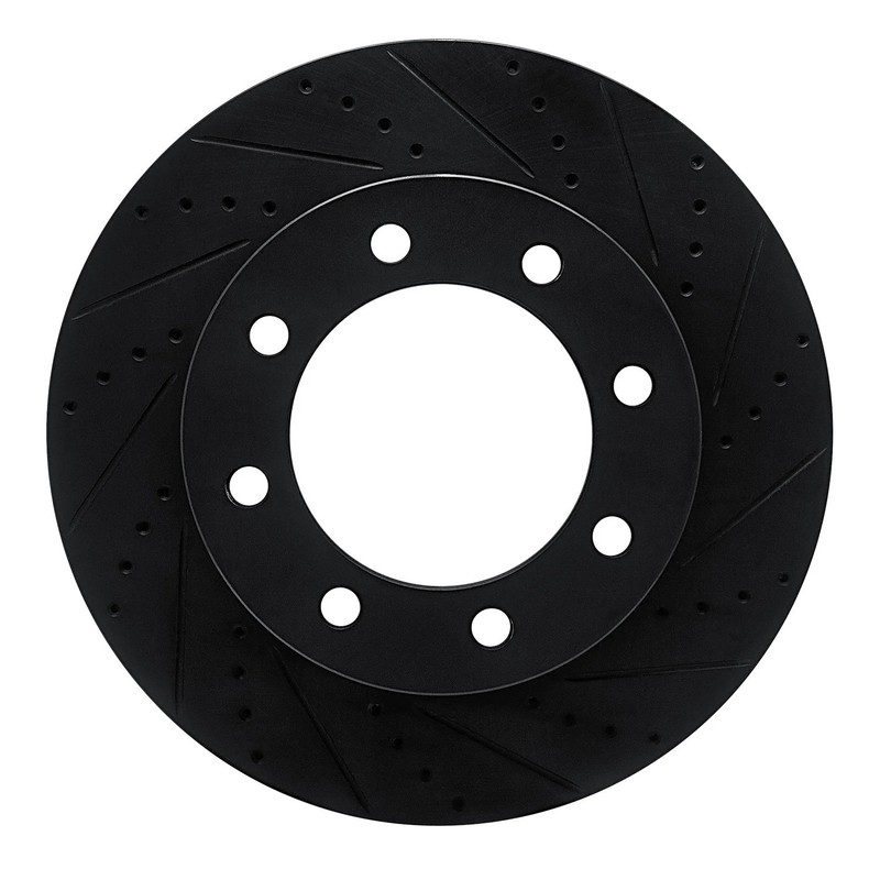 For Ford F-250 Super Duty 12-26 Brake Rotor eLINE Drilled & Slotted 1-Piece