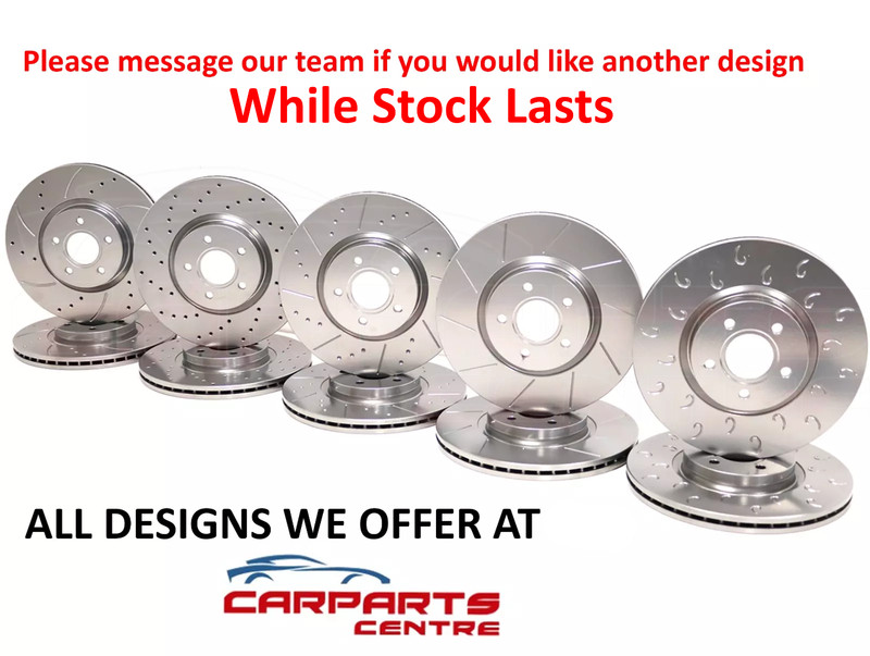 Front Rear Brake Discs Drilled Grooved Set Of Pads For Bmw F30 F31 312mm 300mm gallery
