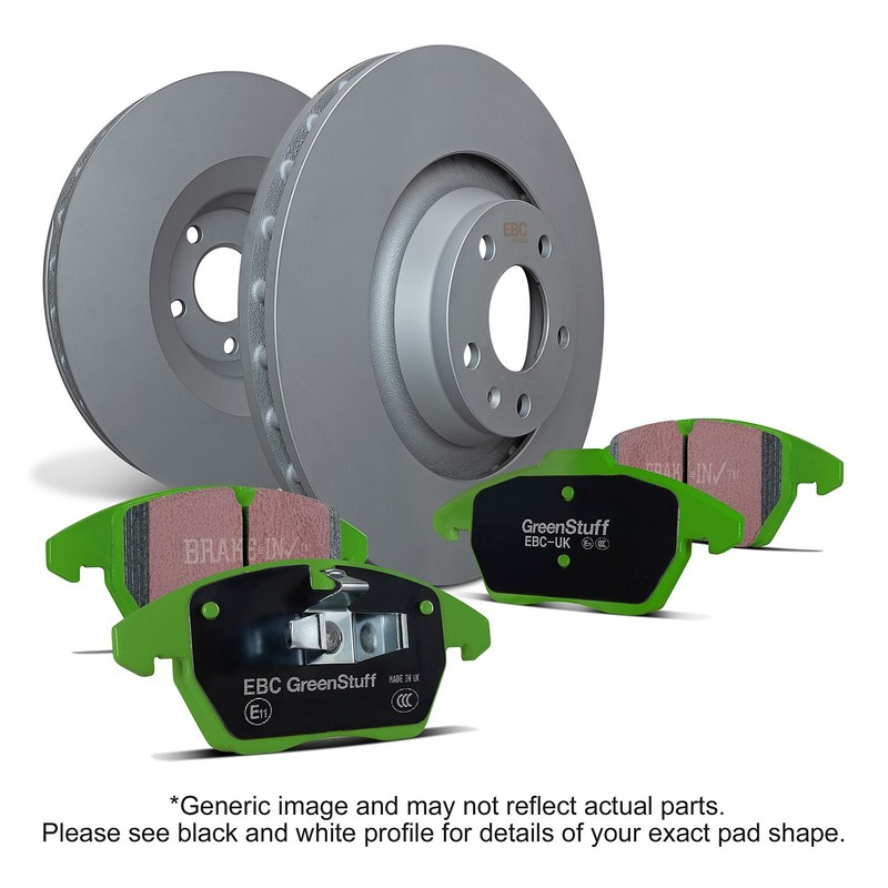 EBC S11 Kits Greenstuff Pads and RK Rotors For LEXUS ES300h/ES350/TOYOTA Avalon