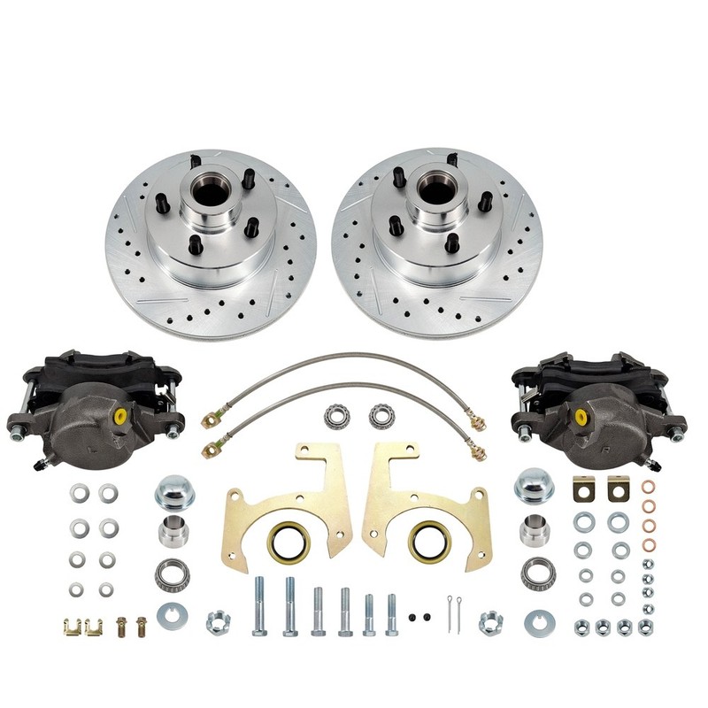 Deluxe Disc Brake Kit, 5×4.5″ for 1948 1949 1950-1956 Ford F100 Half Ton Truck