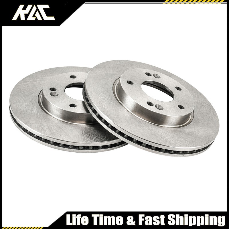 Front Disc Brake Rotors 280mm For Hyundai Elantra 13-20; GT Veloster Forte5 Soul