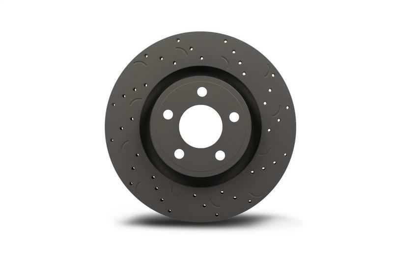 Hawk Performance HTC4953-AF Talon Cross Drilled And Slotted Brake Rotors gallery