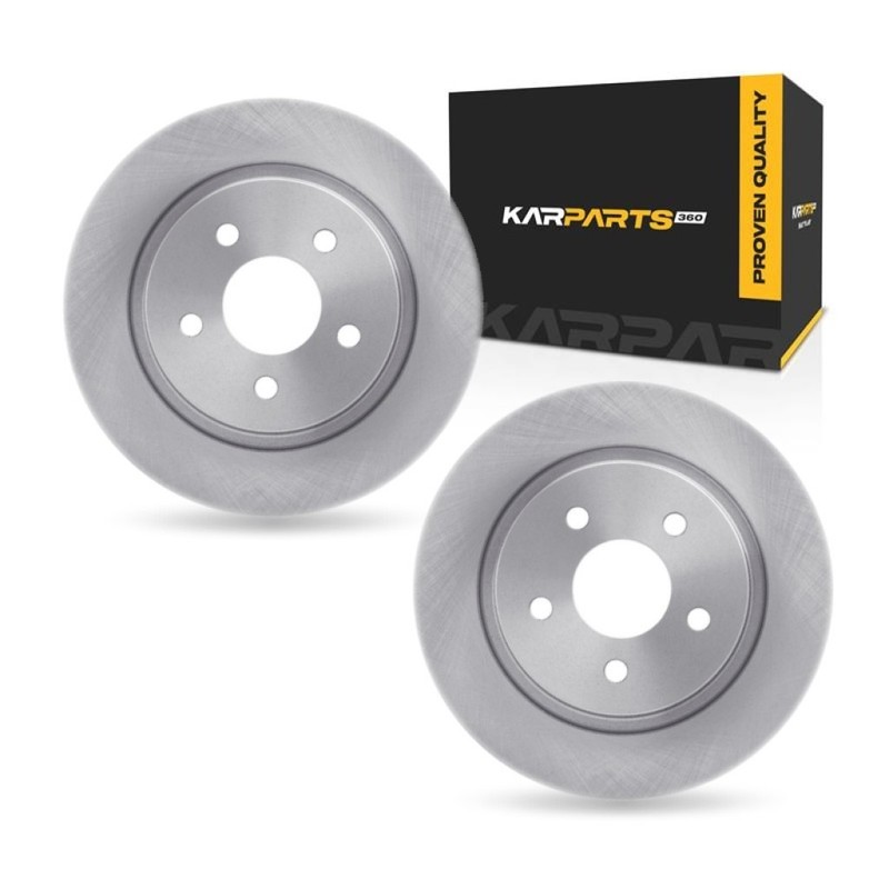 For Volvo S40 2004-2011 Brake Rotors Rear