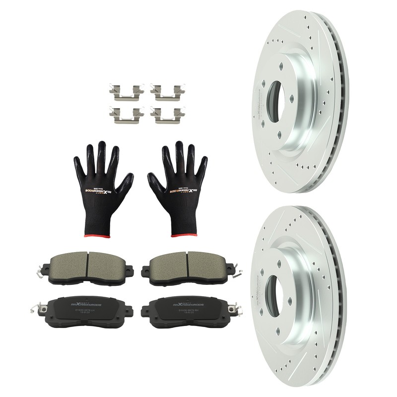 296mm Front Brake Rotors&Ceramic Pads for Nissan Altima 2013-2023 S-31464