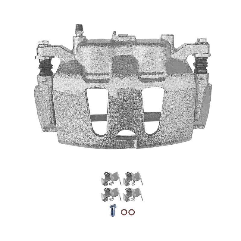 330mm Front Drilled Rotors Right Brake Caliper for 2013-2020 Town Country Routan gallery