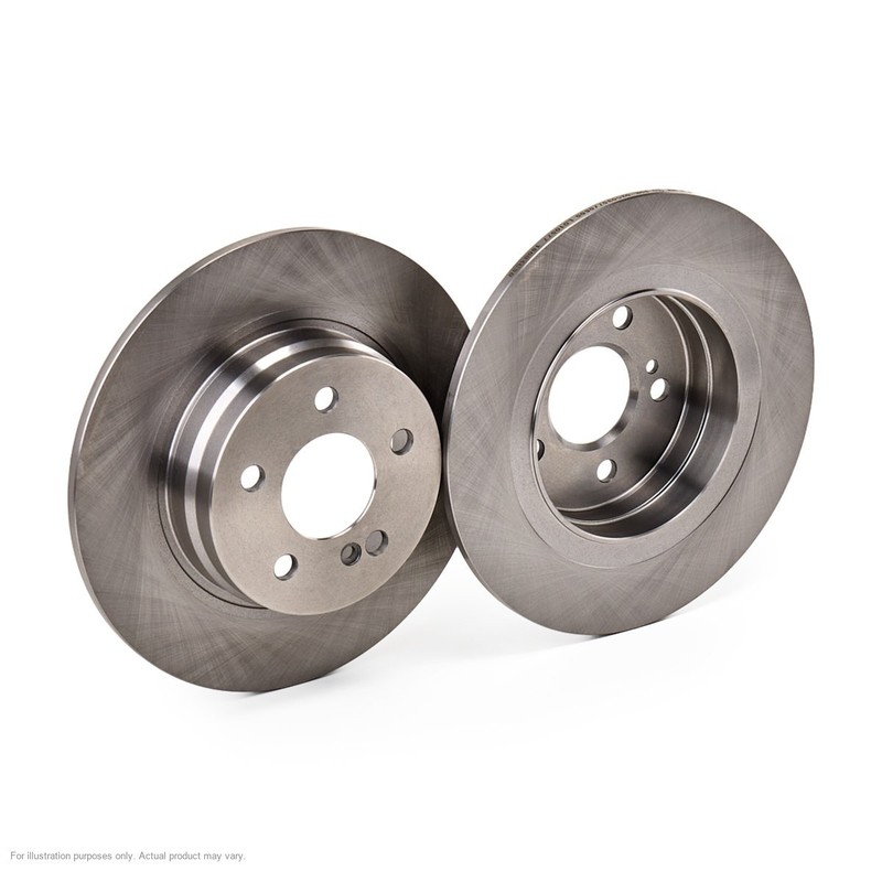 2x APEC Rear Brake Discs for MERCEDES-BENZ C-CLASS Coupe 300mm Solid SDK6546 gallery