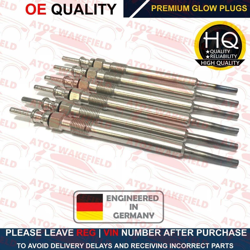FOR BMW 325d 330d 335d 425d 430d 435d X3 X4 3.0d DIESEL HEATER GLOW PLUGS SET