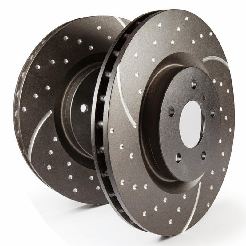 EBC Brakes GD7409 GD sport rotors, wide slots for cooling to reduce temps preven