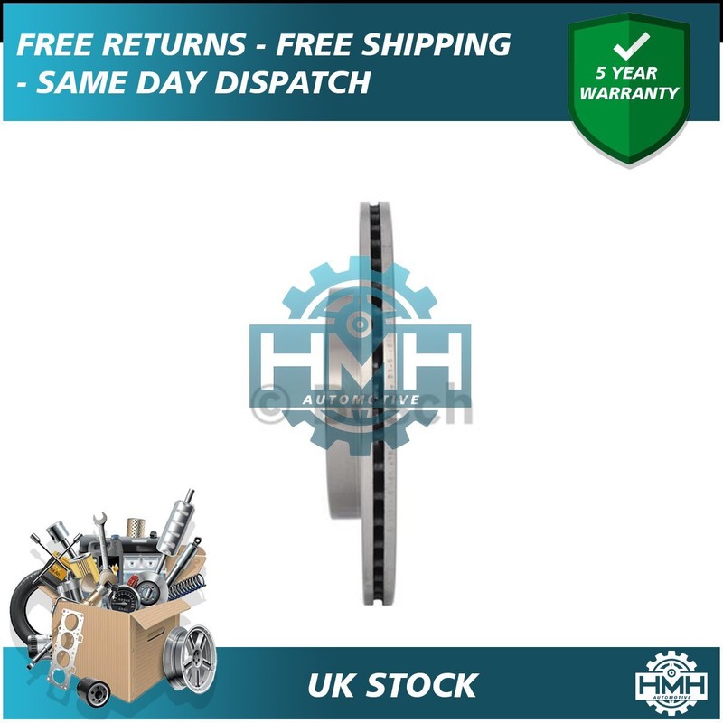 Fits Vauxhall Insignia 2008-2017 + Other Models HMH Rear Brake Disc #2 gallery