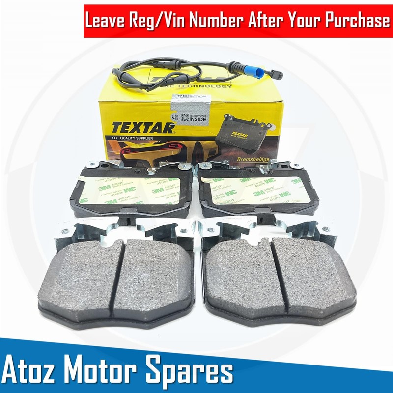 FOR BMW 640d GT G32 DIMPLED GROOVED FRONT BRAKE DISCS TEXTAR PADS SENSOR 348mm gallery