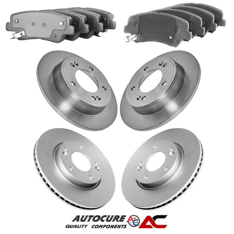 FOR HYUNDAI i20 GO 1.2l SE (MK2) 2015-18 FRONT & REAR BRAKE DISCS & PADS SET