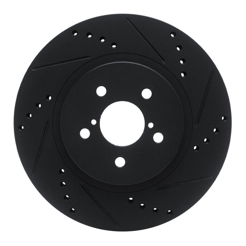 For Subaru Impreza 17-22 Brake Rotor eLINE Drilled & Slotted 1-Piece Front gallery
